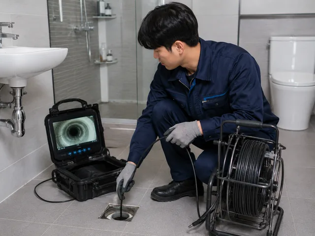 목동동 하수구막힘 플렉스샤프트 작업