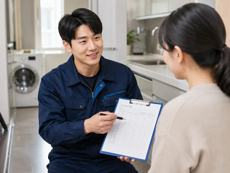 목동동 마무리 점검